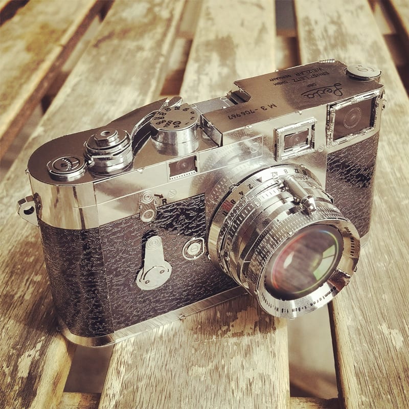 Mô Hình 3D Kim Loại Máy Ảnh Leica M3 (chưa ráp) | Shopee Việt Nam