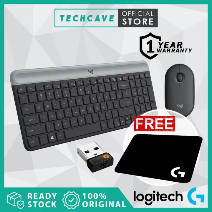 Logitech Wireless Combo Set MK470 MK235 MK220 MK345 MK540 Keyboard Mouse Combo Set | Lazada Malaysia