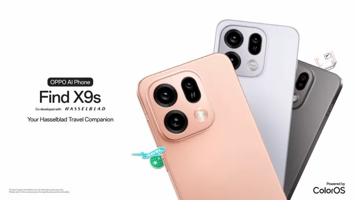[NEW] OPPO Find X9s Smartphone | 12GB + 512GB | 50MP Ultra-Clear Triple Camera | Trinity Engine x Dimensity 9500s | Lazada Malaysia