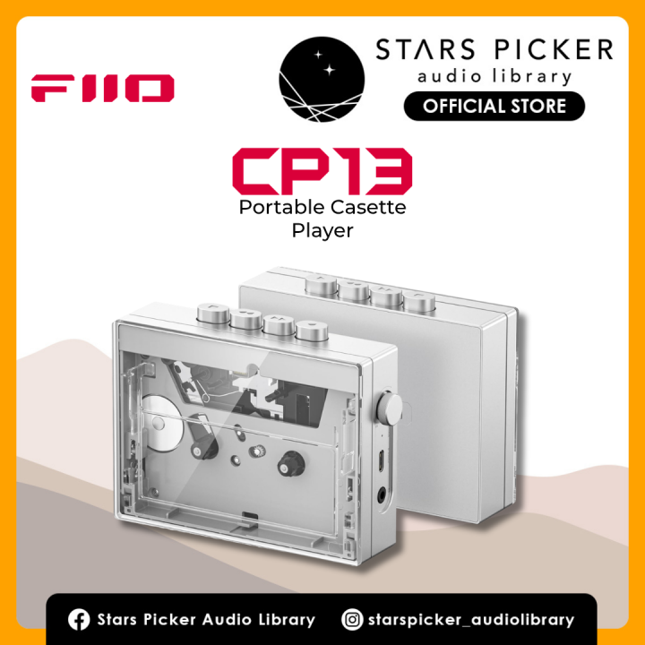 Fiio CP13 Portable Stereo Cassette Player with USB C Charging Support | Lazada Malaysia