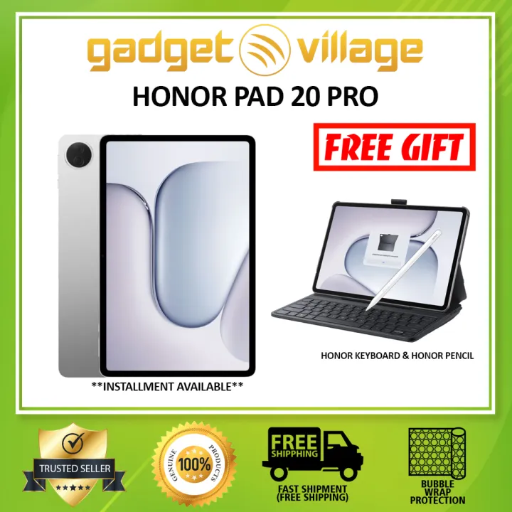 Honor Pad 20 Pro 256gb/16(8+8)gb Tablets - Official 1 Year Honor Malaysia Warranty