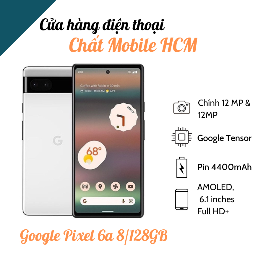 Điện thoại Google Pixel 6a 6/128GB quốc tế Like New | Shopee Việt Nam