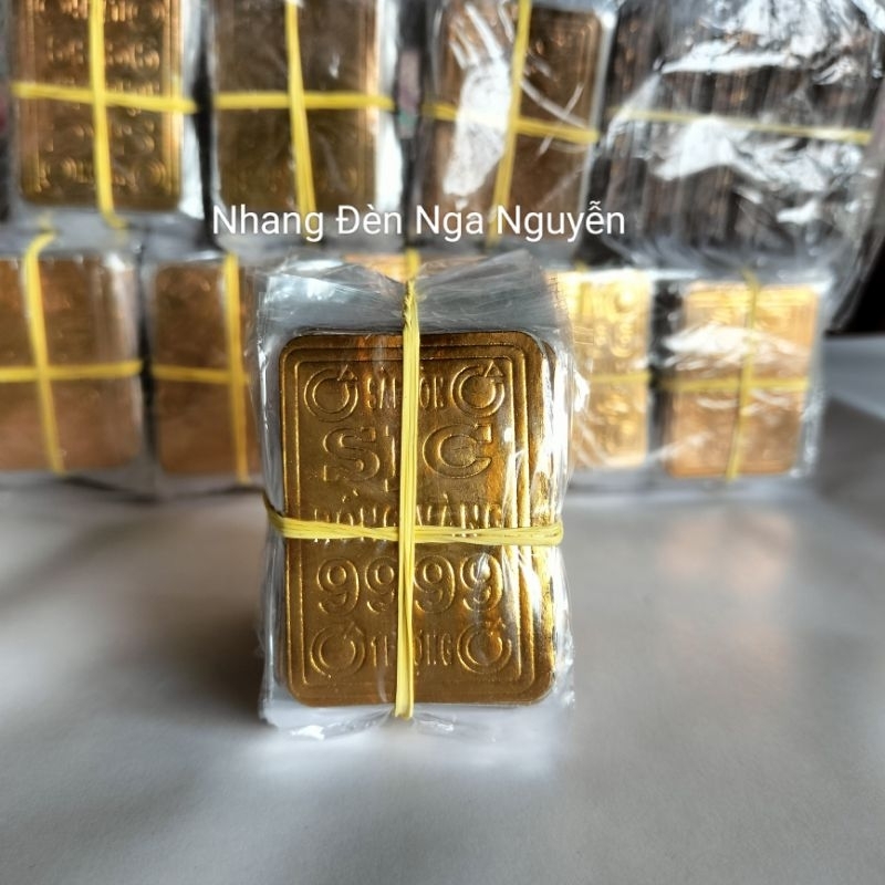 Vàng miếng SJC loại nhỏ hàng mã(100 miếng) | Shopee Việt Nam