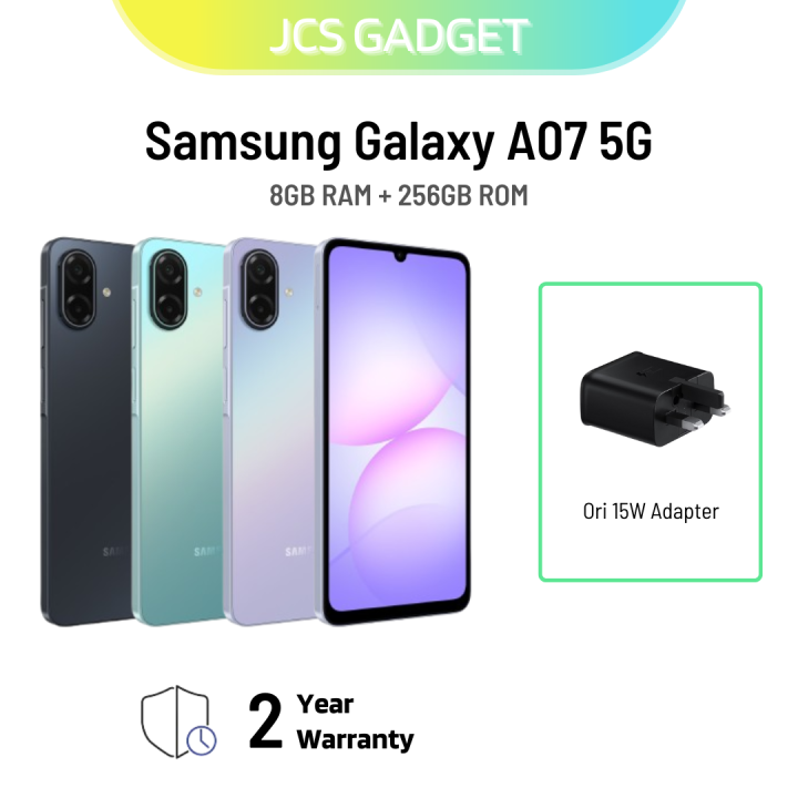 Samsung Galaxy A07 4G/5G (8GB Ram + 256GB Rom) 6.7" HD+ | 50MP main camera | 5000mAh Battery | Original Samsung Warranty Mobile
