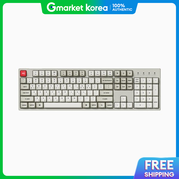 Keychron(KEYCHRON) | Bàn phím cơ có dây hotswap Keychron C2 PRO Retro 8K với switch Banana độ ồn thấp