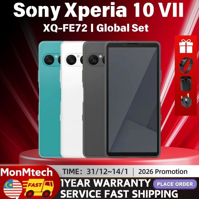 Global Version Sony Xperia 10 VII 5G Dual SIM 128GB (8GB RAM) XQ-FE72 | Shopee Malaysia