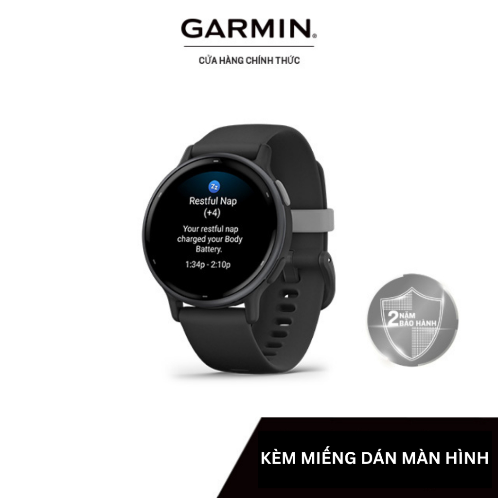 Đồng hồ thông minh Garmin vivoactive 5 Music, GPS, WiFi (Black/Ivory/Blue/Orchid) - Hàng chính hãng | Shopee Việt Nam