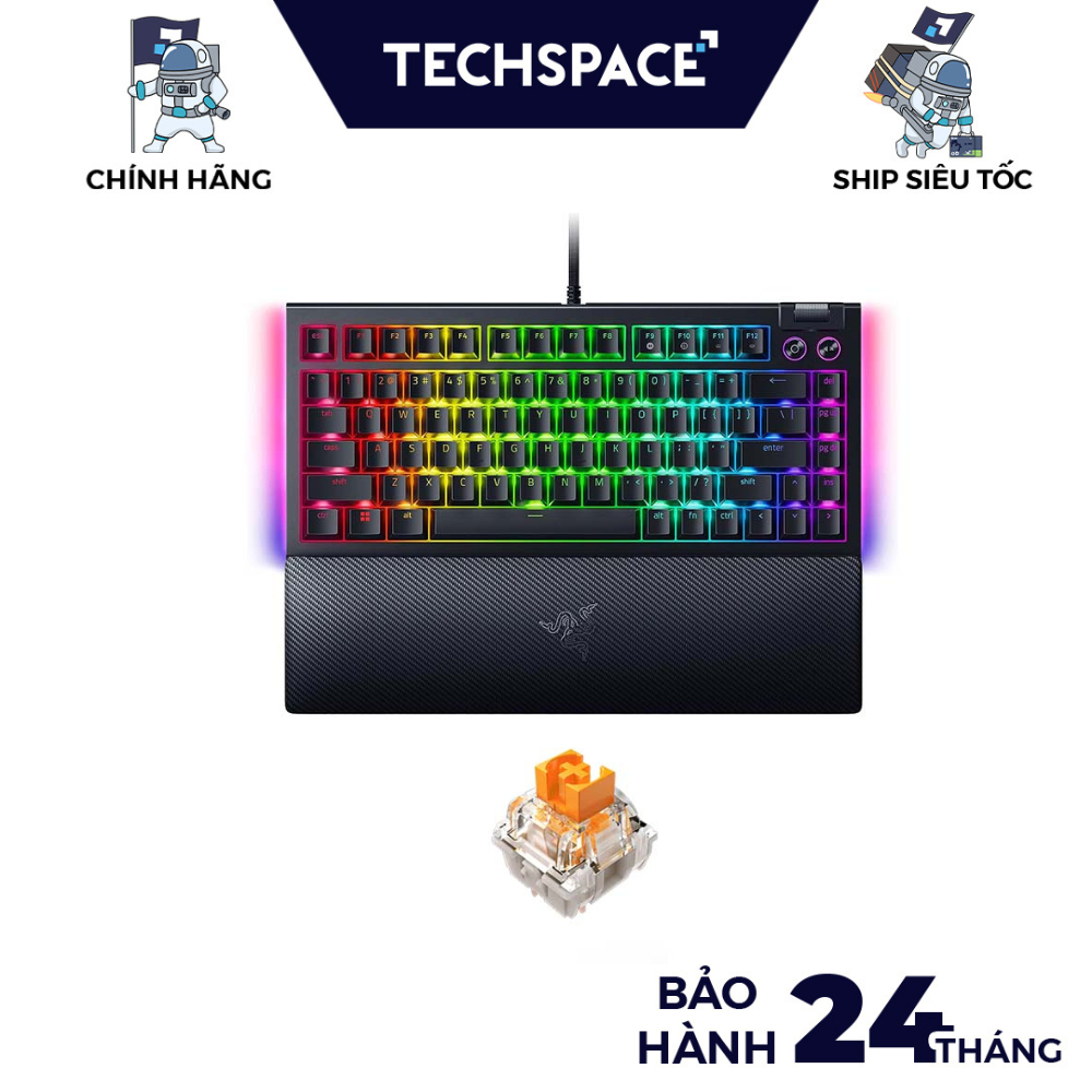 Bàn phím cơ Razer BlackWidow V4 75% (Hàng chính hãng) -Bảo hành 24 tháng | Shopee Việt Nam