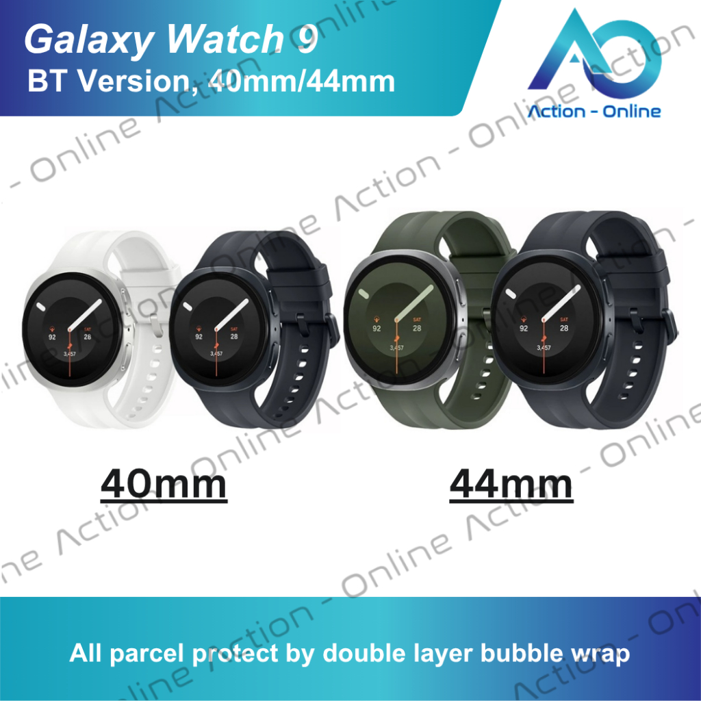 (Ready Stock) Samsung Galaxy Watch 9 Smartwatch (40mm/44mm) - Original Samsung Malaysia | Shopee Malaysia