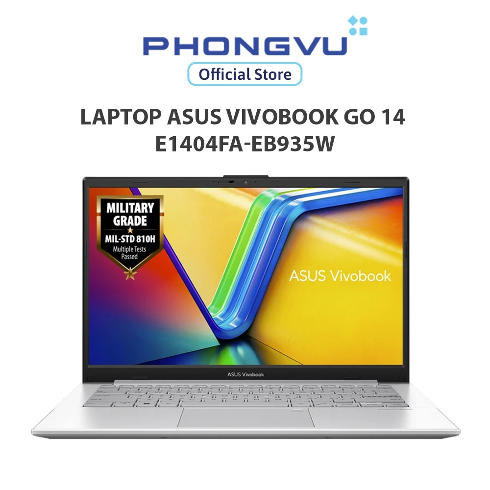 Laptop Asus Vivobook Go 14 E1404FA-EB935W (Ryzen 5 40/ 16GB/ 512GB/ Windows 11 Home) - Bảo hành 24 tháng | Shopee Việt Nam