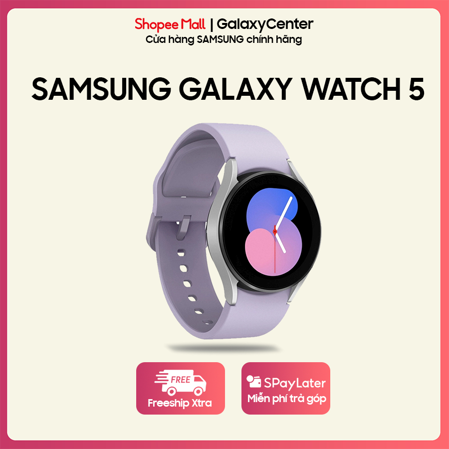 WATCH5 - Đồng hồ thông minh Samsung Galaxy WATCH 5 40mm GPS - CHÍNH HÃNG | Shopee Việt Nam