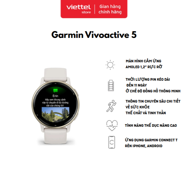 Đồng hồ thể thao thông minh Garmin Vivoactive 5 Chính hãng | Shopee Việt Nam