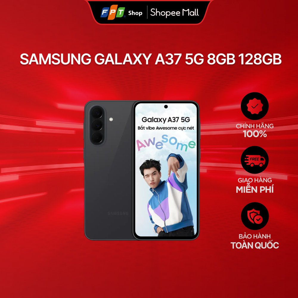 Điện thoại Samsung Galaxy A37 5G 8GB 128GB | Shopee Việt Nam