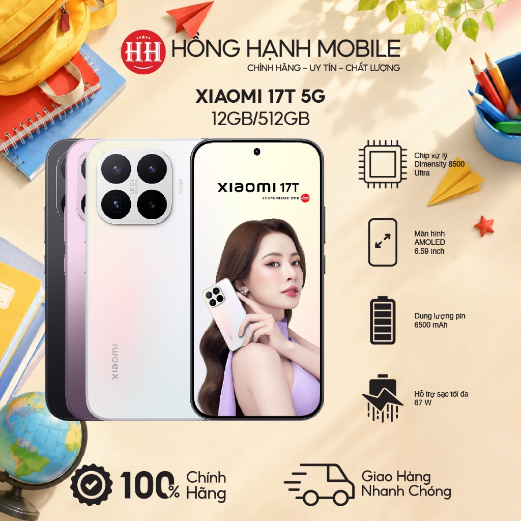 Điện Thoại Xiaomi 17T 5G 12GB/512GB - Hàng Chính Hãng | Shopee Việt Nam