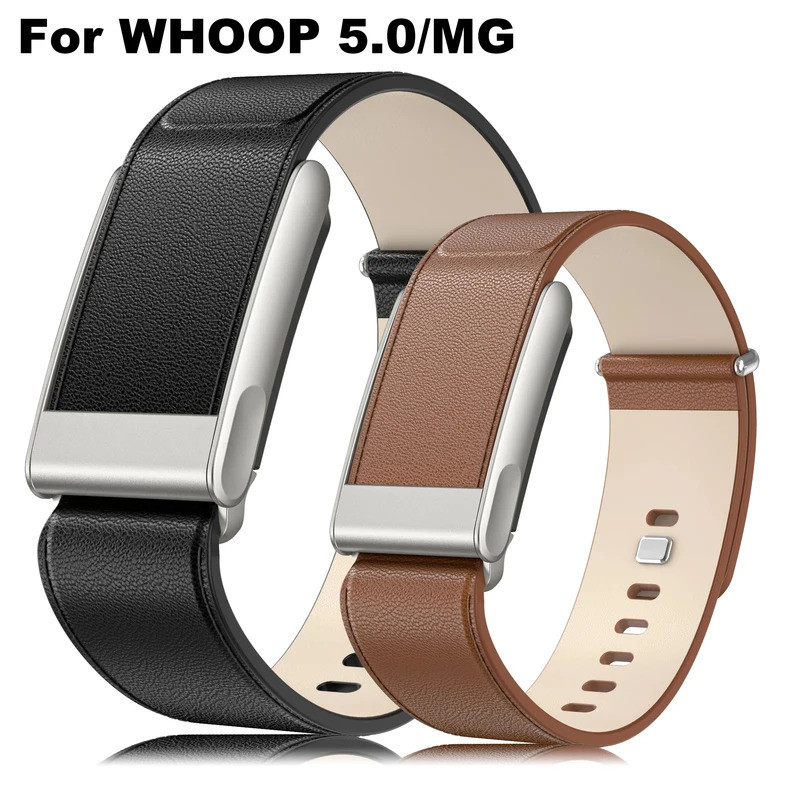 Dành cho dây đeo đồng hồ Whoop 5.0 / MG Dây da thật Tương thích với WHOOP ONE Fitness Tracker Whoop Life ECG Dây đeo cổ tay | Shopee Việt Nam