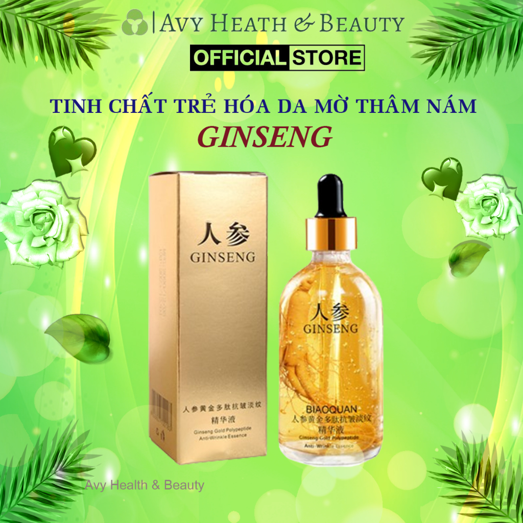 Serum Dưỡng Da Chống Lão Hóa Nhân Sâm Ginseng Gold - Tinh Chất Ginseng Chống Lão Hóa Chống Nhăn, Dưỡng Ẩm, Làm Trắn | Shopee Việt Nam