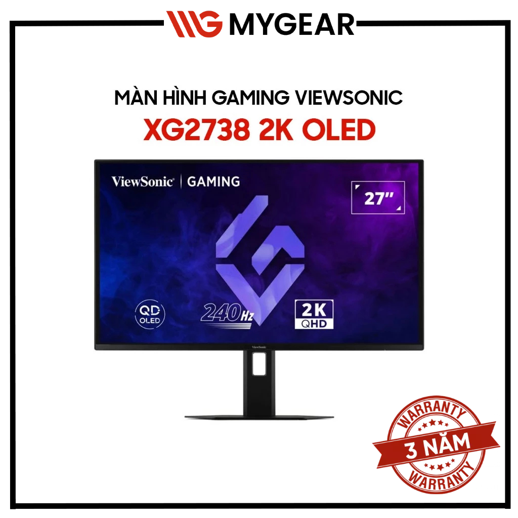 Màn hình Gaming ViewSonic XG2738-2K-OLED 27 inch 2K QHD 240Hz 0.03ms QD-OLED | Shopee Việt Nam