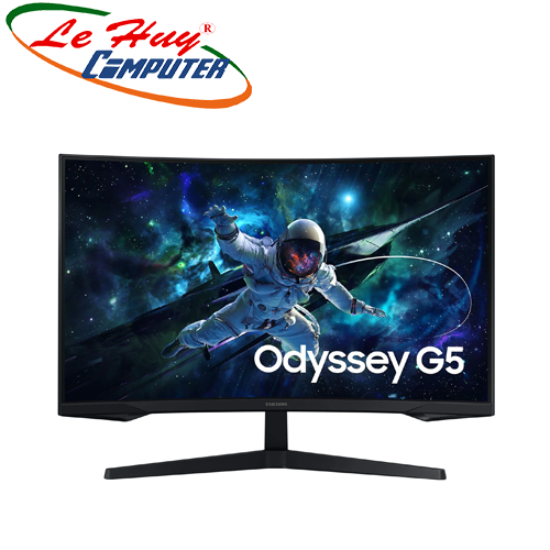 Màn hình máy tính cong 2K Samsung Odyssey G5 G55C 32 Inch VA 165Hz LS32CG552EEXXV