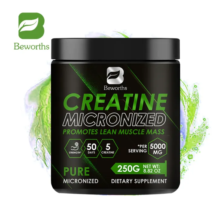 BEWORTHS Creatine Monohydrate Powder 5000mg cho chức năng năng lượng tế bào xây dựng cơ bắp trước khi tập luyện Bột protein | Lazada Việt Nam
