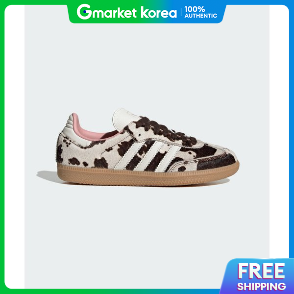 adidas | Giày sneaker casual JR1256 Samba OG W màu nâu đậm 5588566