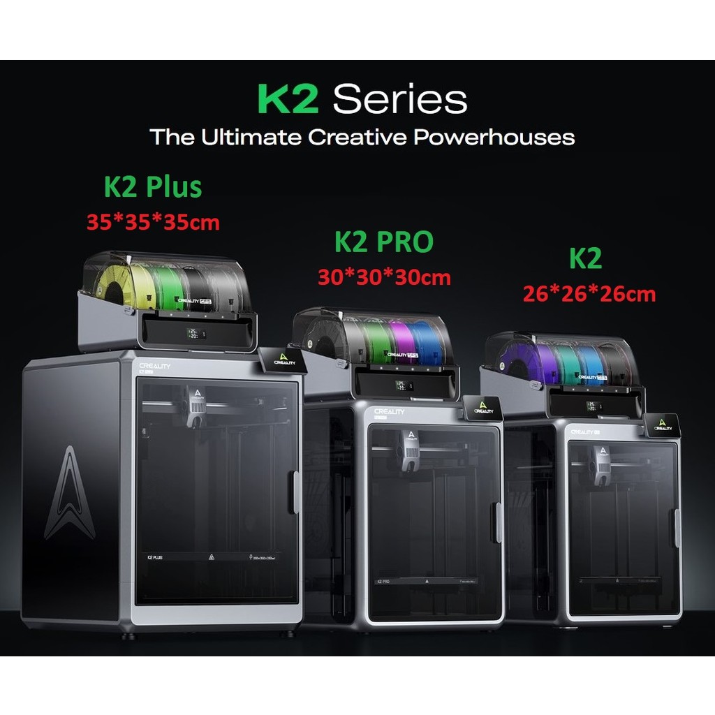 Máy in 3d FDM nhiều màu dòng Creality K2/ K2 Combo / K2 Pro/ K2 Pro Combo/ K2 Plus / K2 PLus Combo | Shopee Việt Nam
