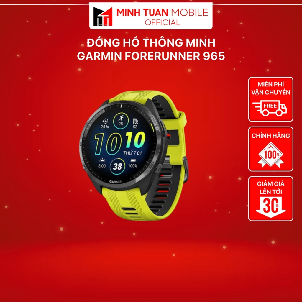 Đồng Hồ Thông Minh Garmin Forerunner 965 | Shopee Việt Nam