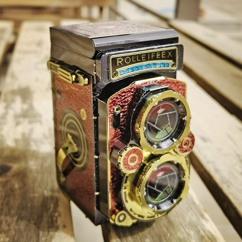 Mô Hình 3D Kim Loại Máy Ảnh Rollei Rolleiflex 2.8F (chưa ráp) | Shopee Việt Nam