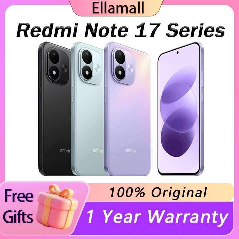 REDMI Note 17 Pro Snapdragon 6s Gen 4 /REDMI Note 17 Snapdragon 4 Gen 4 6.83"/7" 9000/8000 mAh 67/45W REDMI Phone | Shopee Malaysia