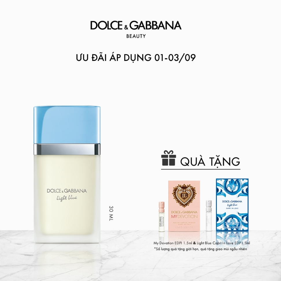 Nước Hoa Nữ Dolce&Gabbana Light Blue EDT 30ml | Shopee Việt Nam