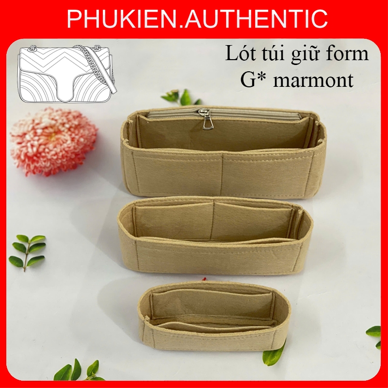 Lót túi giữ form G* Marmont cao cấp full Size | Shop nhận đặt lót form theo yêu cầu Lottuigiuform | Shopee Việt Nam