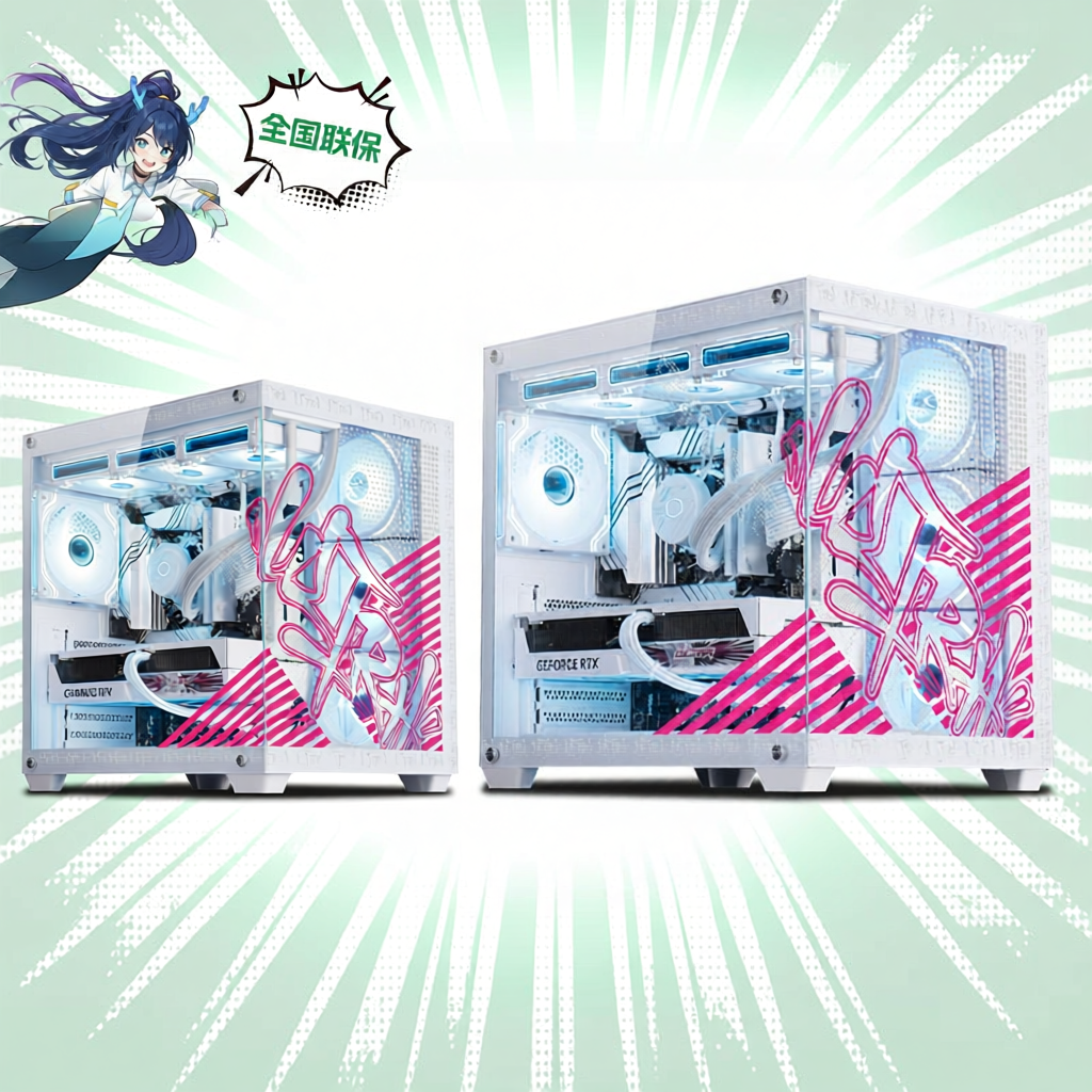 Gaming Desktop PC i7 Upgrade RTX 5070 Family Bucket DIY