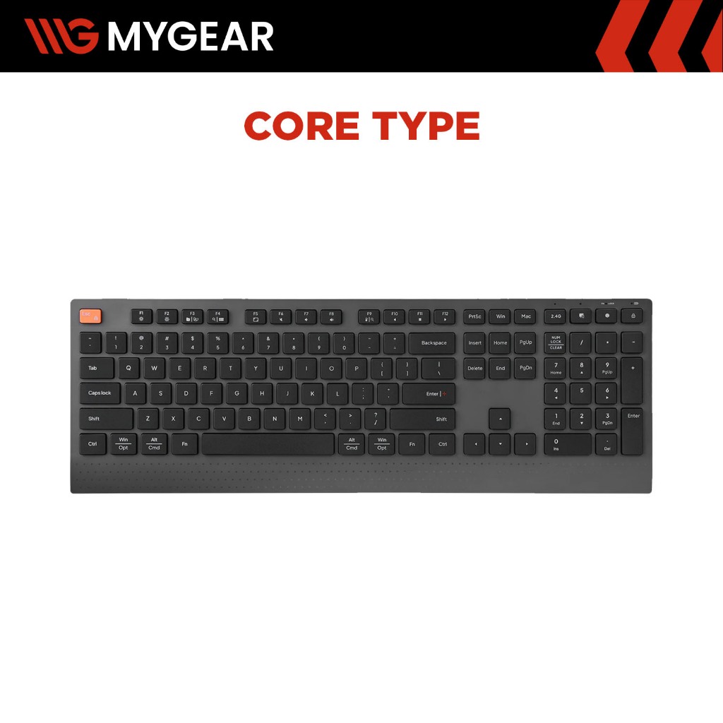 Bàn phím không dây HyperWork Core Type Bluetooth 5.0 | Shopee Việt Nam