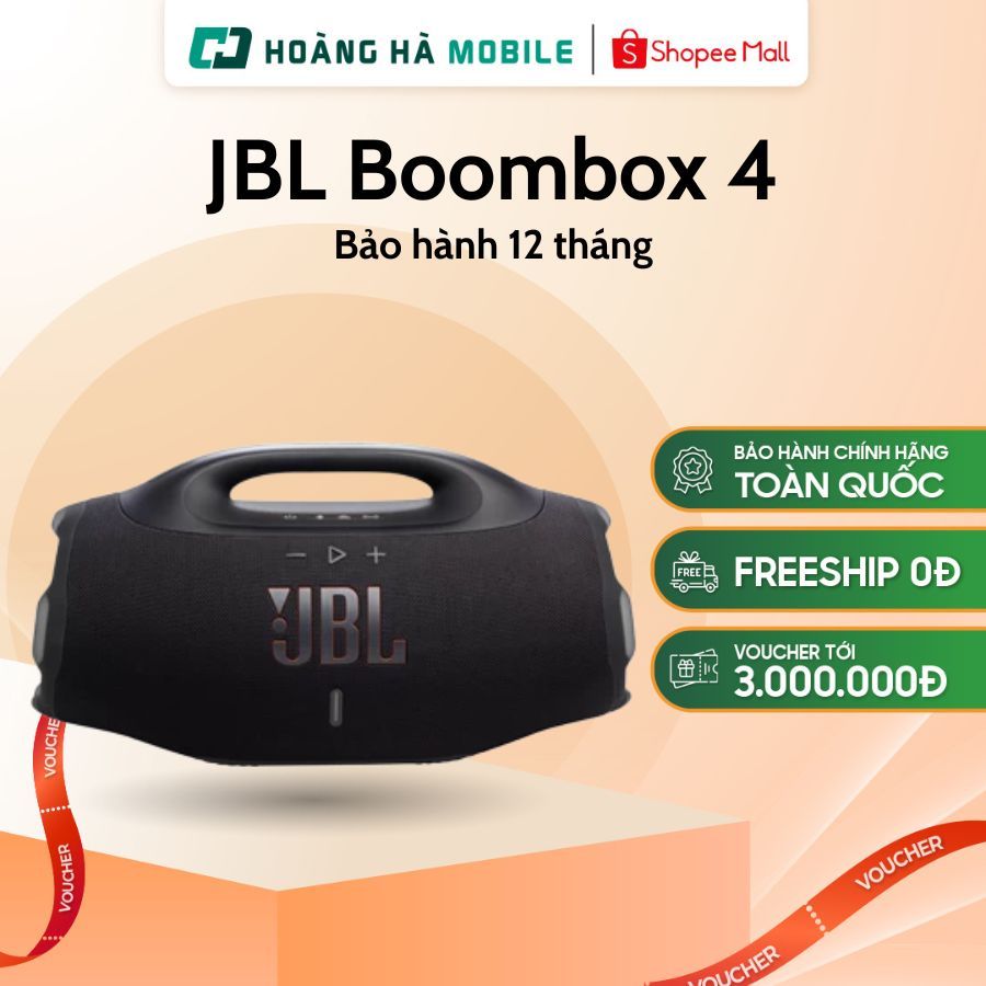 Loa Bluetooth JBL Boombox 4 - Chính hãng | Shopee Việt Nam