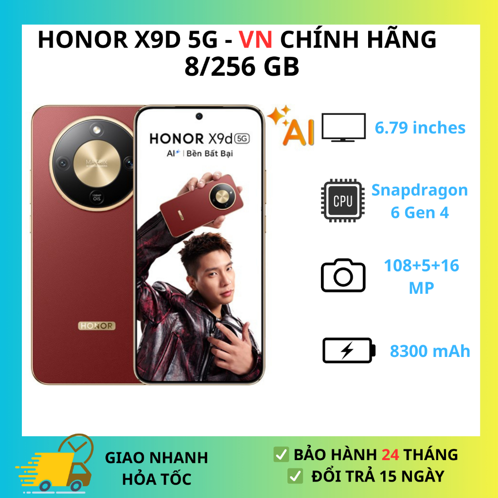 Điện Thoại Honor X9d 5G 8Gb 256Gb - Hàng Chính Hãng | Shopee Việt Nam