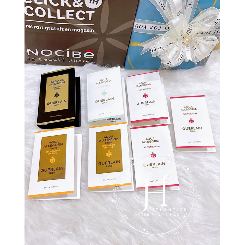 [ Vial ] Nước Hoa GUERLAIN!!!!! AQUA ALLEGORIA PERA GRANITA EDT 1ml | Shopee Việt Nam