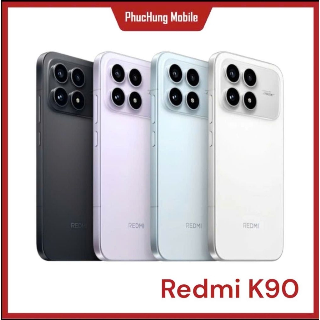 Điện thoại Redmi K90, Chip Snapdragon 8 Elite, Pin 7.100 mAh, Sạc nhanh 100W | Shopee Việt Nam