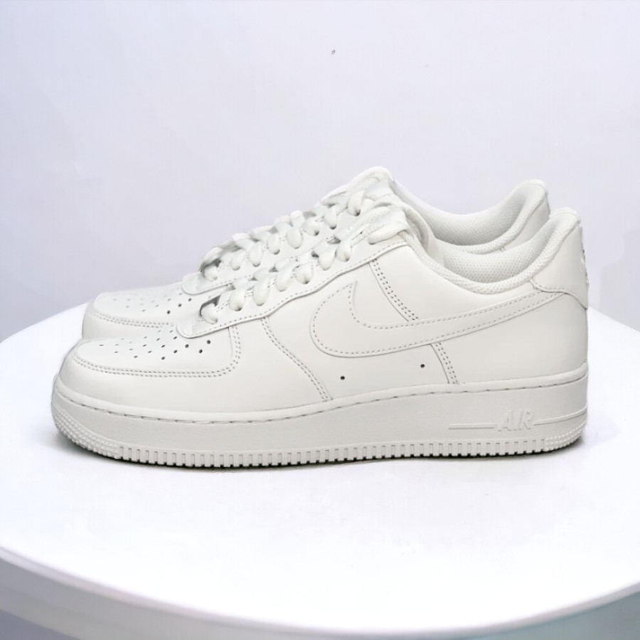 [Chính Hãng SALE] Giày Nike Air Force 1 Triple White - Sneaker Thể Thao - Tặng Tất Vớ