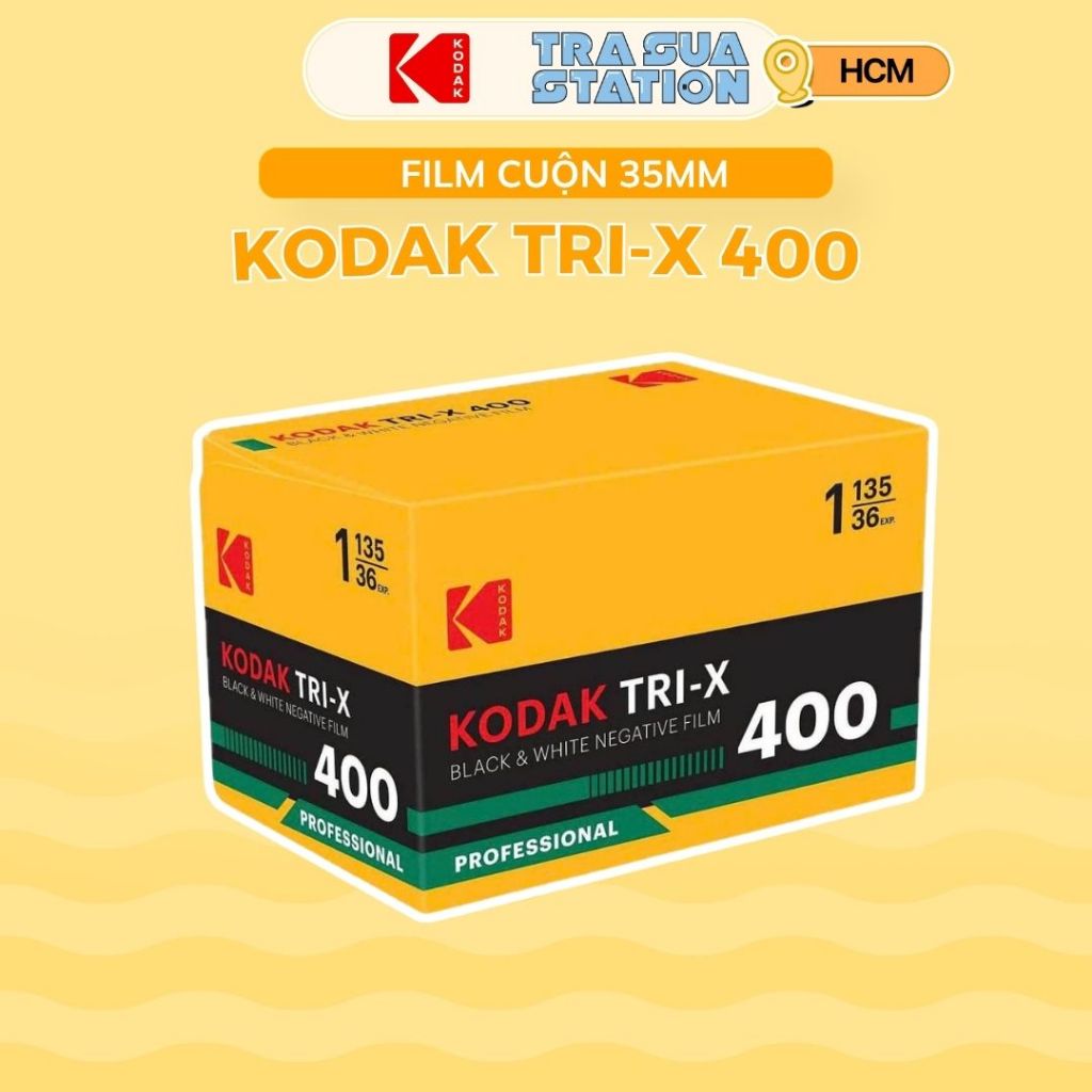 KODAK TRI-X 400 36exp ISO 400 date xa|Film chụp chuyên nghiệp|Film cuộn 35mm hộp lẻ 1 cuộn | Shopee Việt Nam
