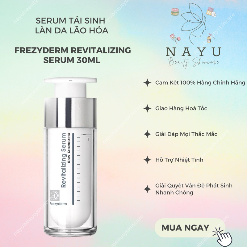 [HÀNG CÔNG TY] SERUM TÁI SINH LÀN DA LÃO HÓA FREZYDERM REVITALIZING SERUM 30ML | Shopee Việt Nam