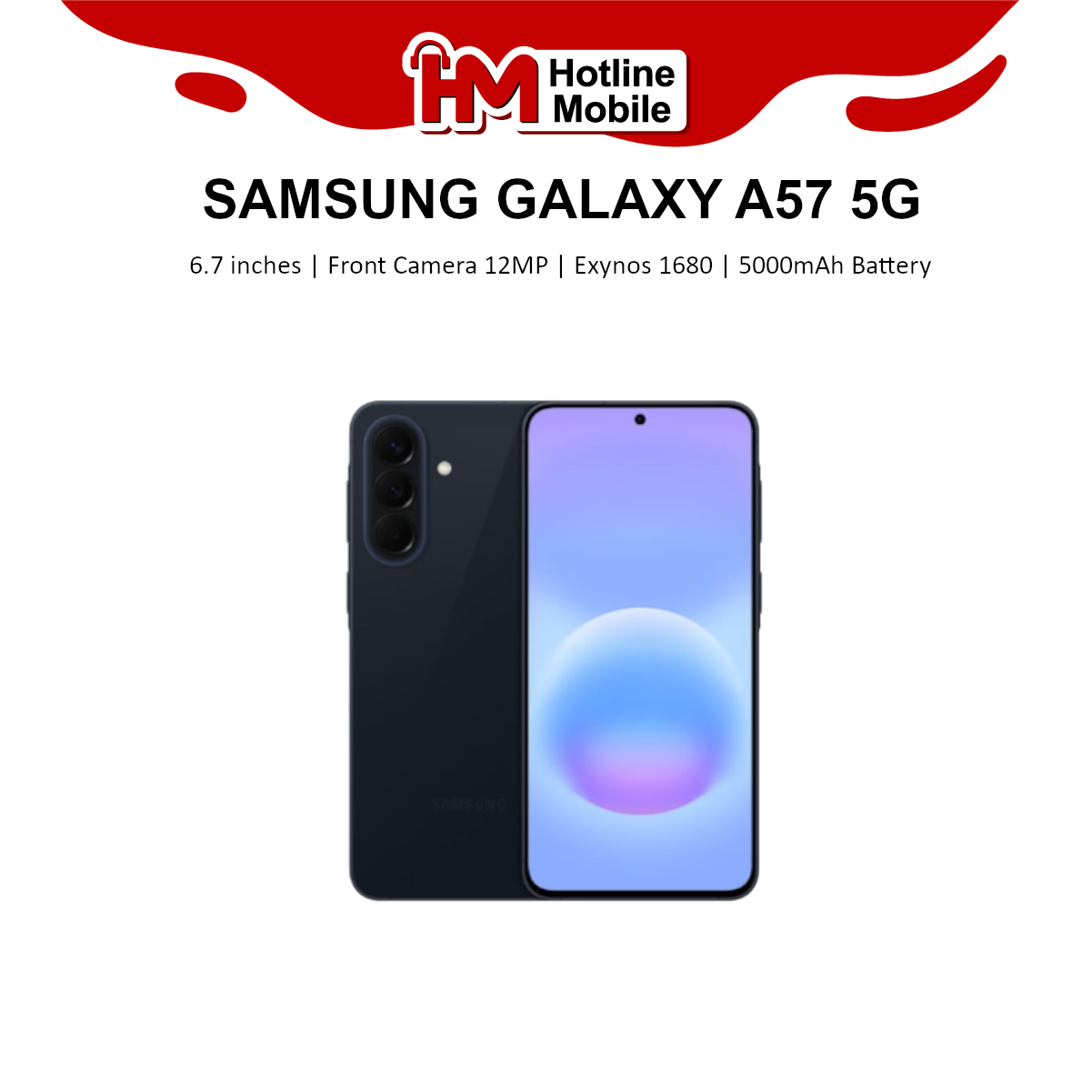 Samsung Galaxy A57 5G Smartphone (12GB RAM+256GB ROM) / (12GB RAM+512GB ROM) | Original Samsung Malaysia
