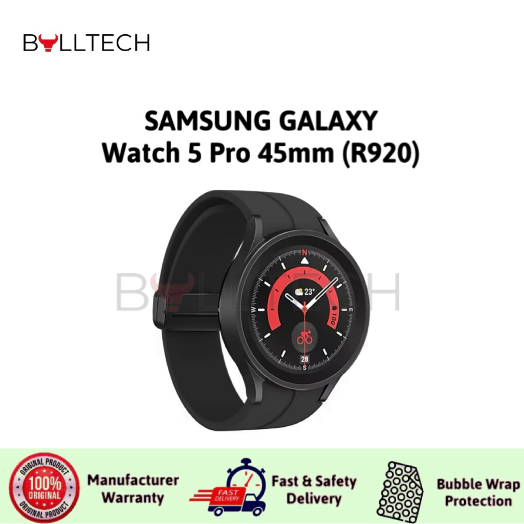 Samsung Galaxy Watch 5 Pro 45mm (R920) 1.5GB RAM +16GB ROM 1 YEAR WARRANTY BY SAMSUNG MALAYSIA ELECTRONICS (SME) | Shopee Malaysia