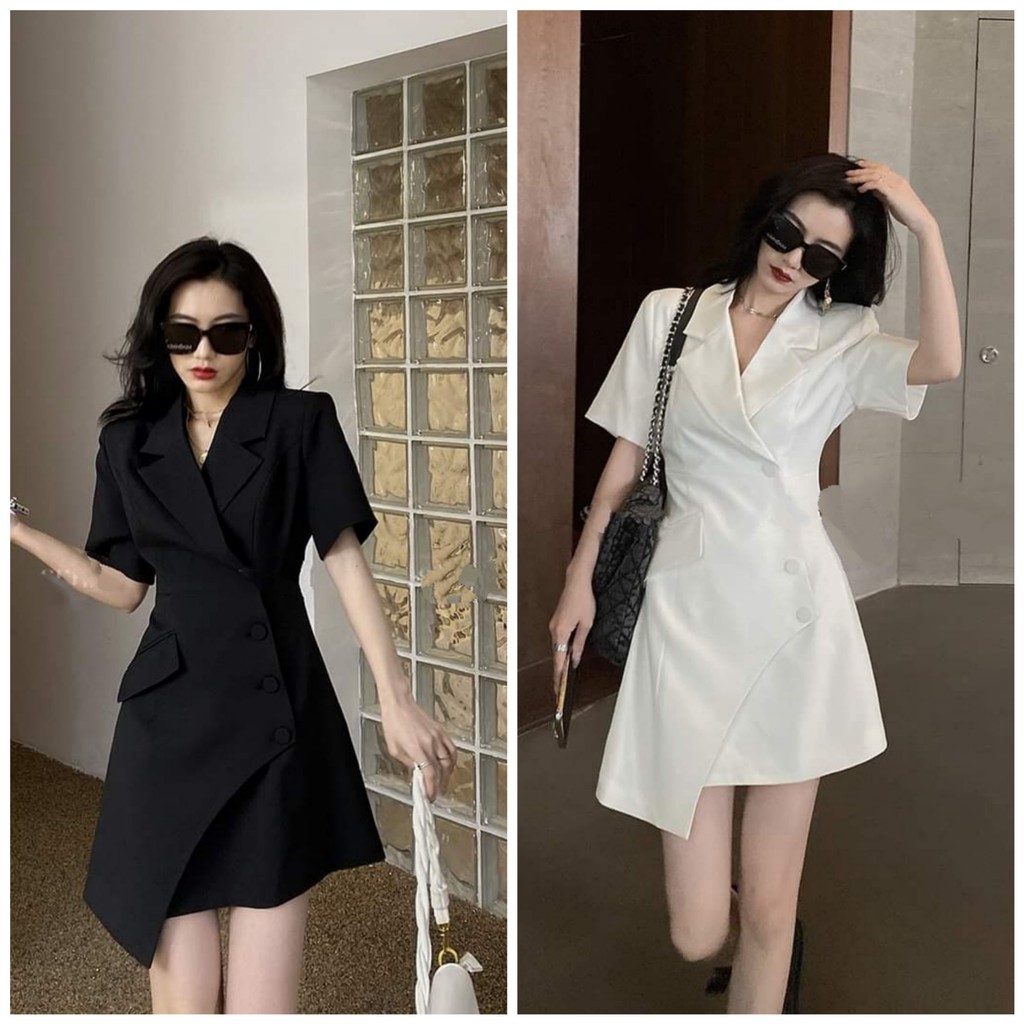 Đầm vest dạo phố công sở phong cách Bela Dress | Shopee Việt Nam