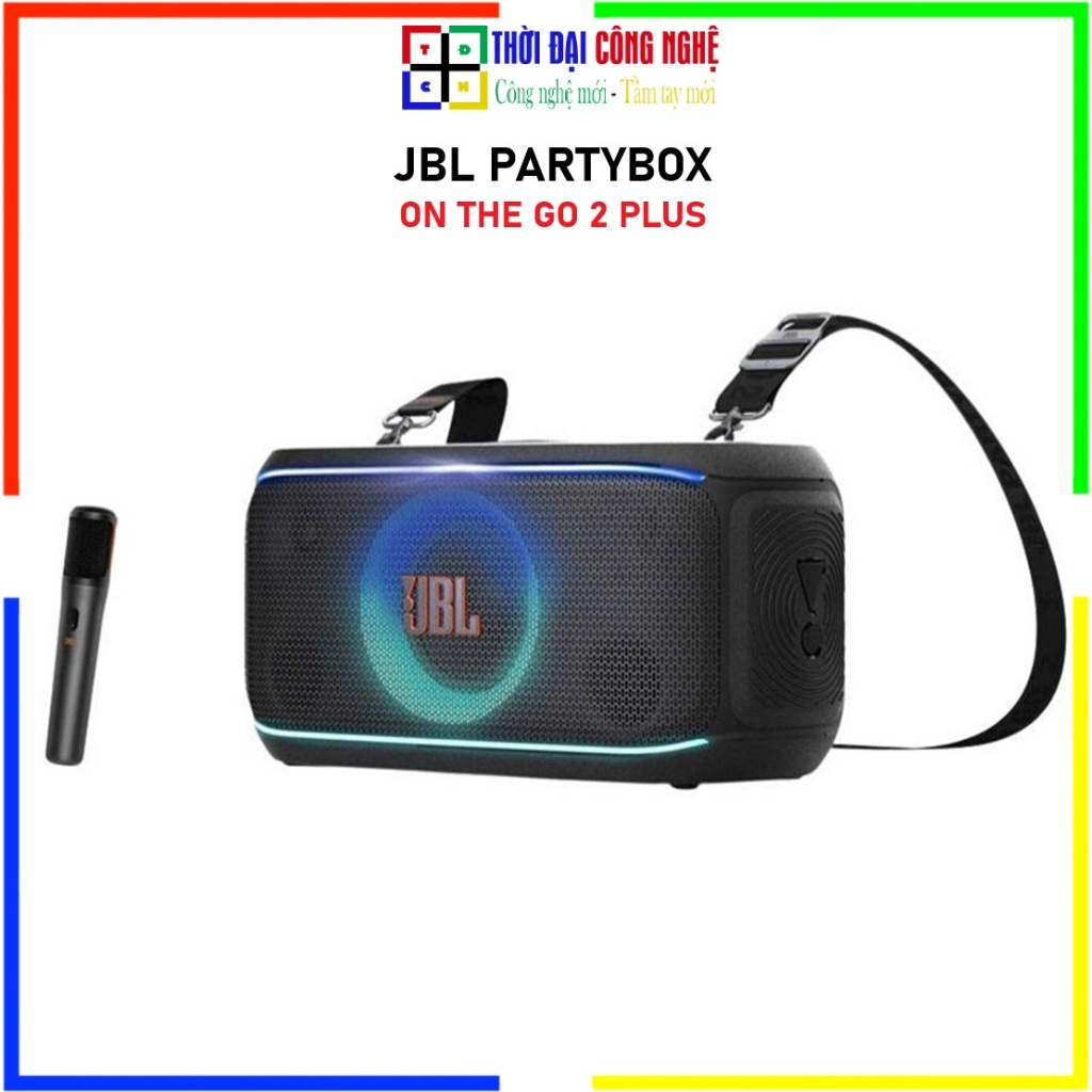 Loa Bluetooth JBL PartyBox On-The-Go 2 Plus - Hàng Chính Hãng PGI Bảo Hành 12 Tháng Toàn Quốc | Shopee Việt Nam