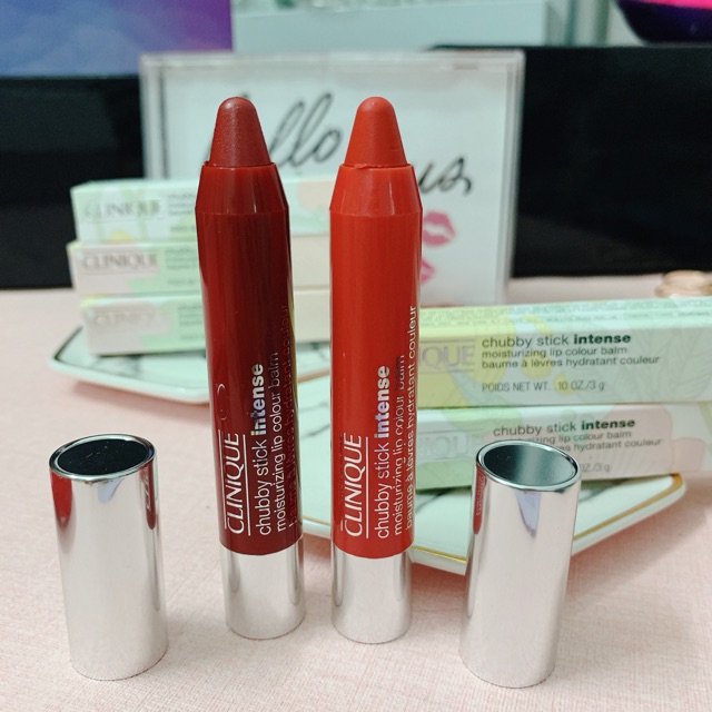 [Clinique] son dưỡng có màu Clinique Chubby Stick Intense full size | Shopee Việt Nam
