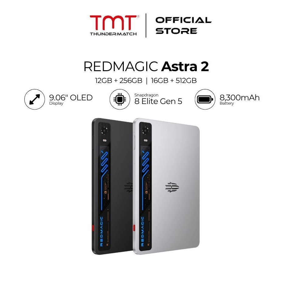 REDMAGIC Astra 2 Gaming WiFi Tablet (12GB RAM + 256GB ROM)(16GB RAM + 512GB ROM) | Shopee Malaysia