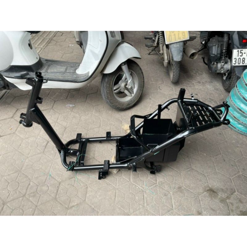 Khung xe máy điện Vespa Dibao pansy , tesla | Shopee Việt Nam