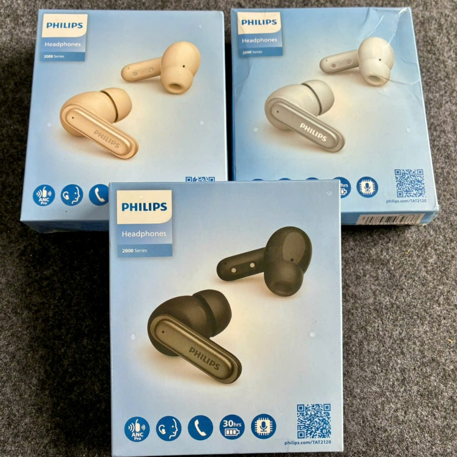 Tai Nghe Bluetooth Philips TAT2120 - ANC Pro - Game Mode - Âm Thanh Không Gian 360 Độ - Pin 30H | Shopee Việt Nam