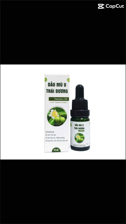 Dầu mù u Thái Dương – Ép lạnh nguyên chất lọ 8 ml | Lazada Việt Nam