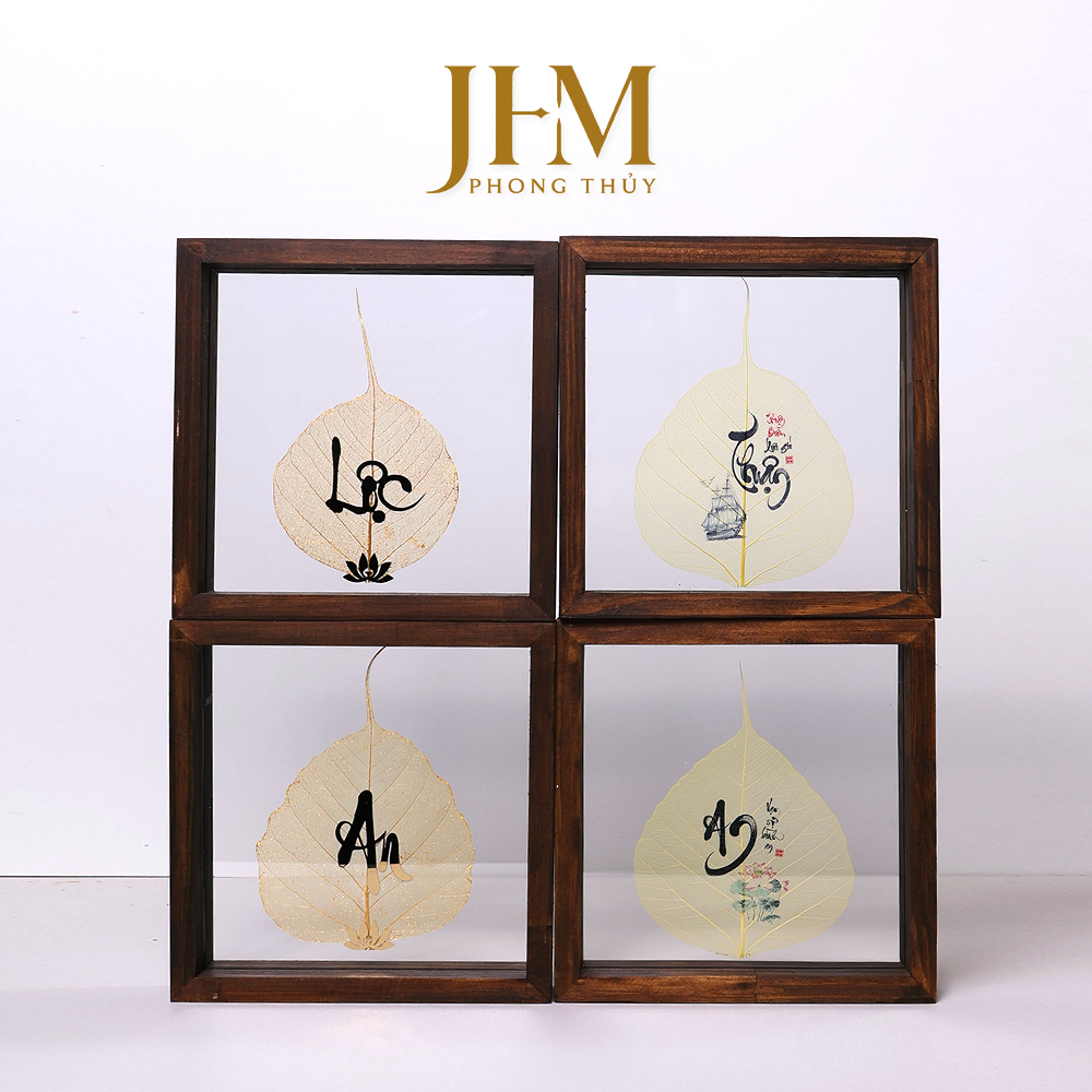 Tranh Lá Bồ Đề JHM vạn sự bình an và thuận buồm xuôi gió món quà tặng ý nghĩa | Shopee Việt Nam
