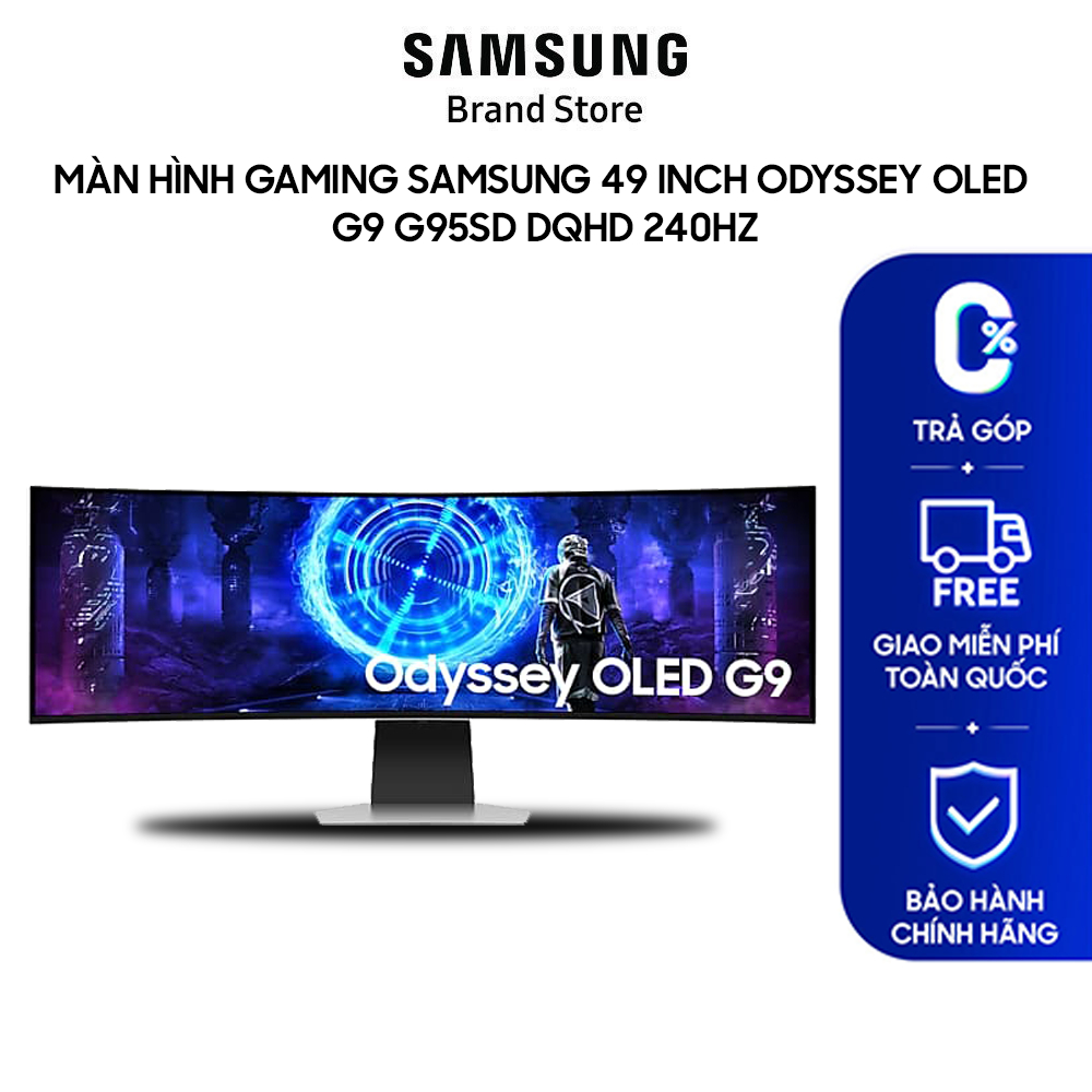 Màn Hình Gaming Samsung 49 Inch Odyssey OLED G9 G95SD DQHD 240Hz | Shopee Việt Nam